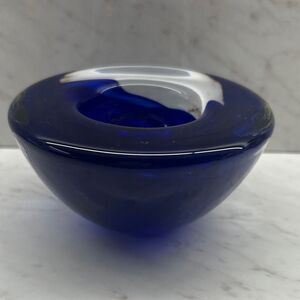 Kosta Boda From Sweden Votive Candle Holder 2.5”x 4.5” Preowned Excellent